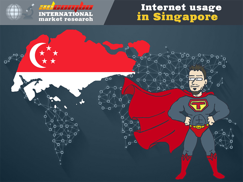 مقایسه سرعت اینترنت همراه در جهان - سنگاپور