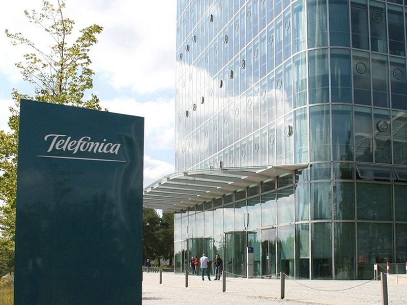 بزرگترین شرکت‌های ارائه‌دهنده اینترنت در جهان - 7. شرکت مخابراتی تلفونیکا (Telefonica SA)